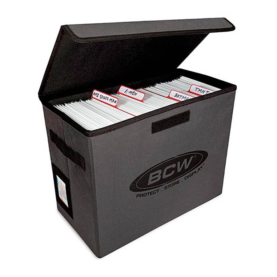 BCW Comic Box Foldaway Black | Dragon's Lair Comics and Fantasy Houston TX