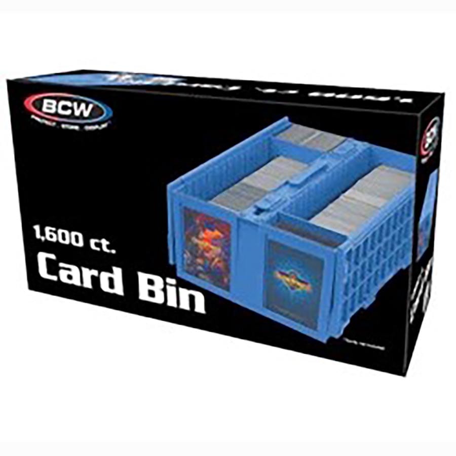 BCW Plastic 1600 Card Bin - Blue | Dragon's Lair Comics and Fantasy Houston TX