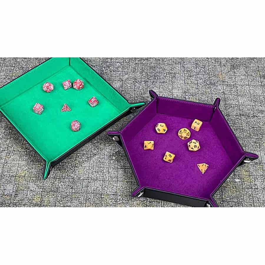 BCW Hex Dice Tray: Plum | Dragon's Lair Comics and Fantasy Houston TX