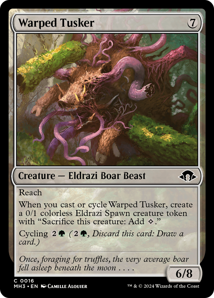 Warped Tusker [Modern Horizons 3] | Dragon's Lair Comics and Fantasy Houston TX