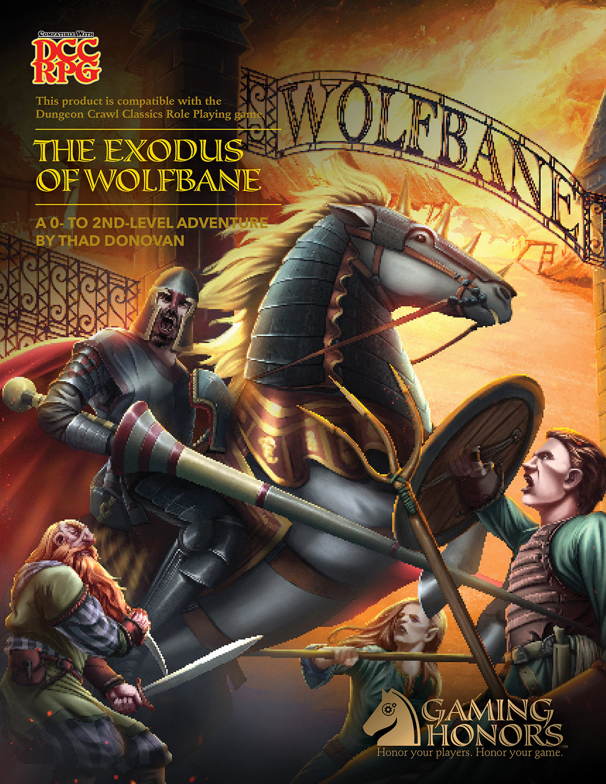 Gaming Honors RPG: The Exodus of Wolfbane (DCC) | Dragon's Lair Comics and Fantasy Houston TX