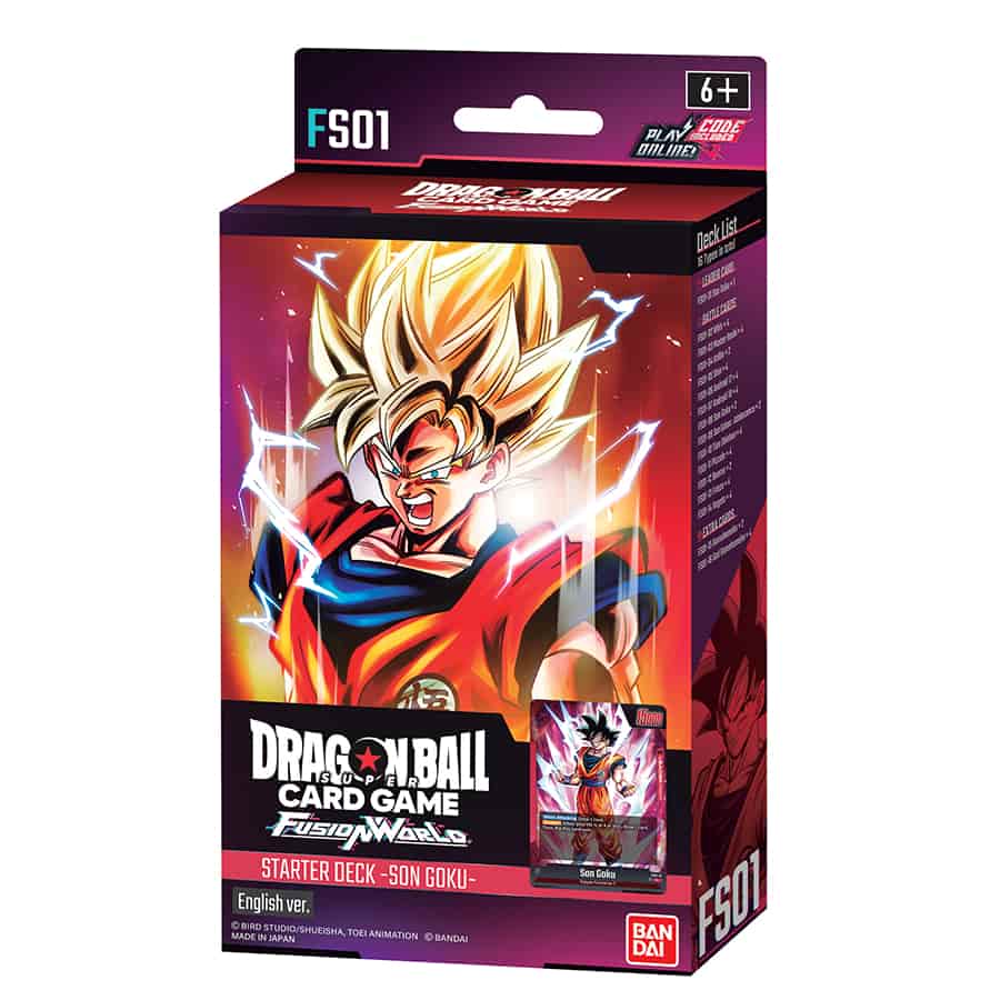 Dragon Ball Super TCG: Fusion World Son Goku Starter Deck FS01 | Dragon's Lair Comics and Fantasy Houston TX