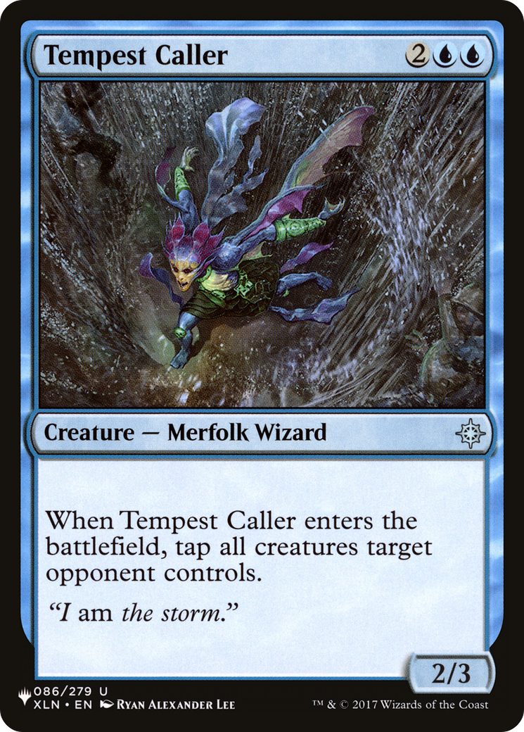 Tempest Caller [The List Reprints] | Dragon's Lair Comics and Fantasy Houston TX