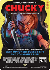 Chucky - Kardur, Doomscourge [Secret Lair Drop Series] | Dragon's Lair Comics and Fantasy Houston TX