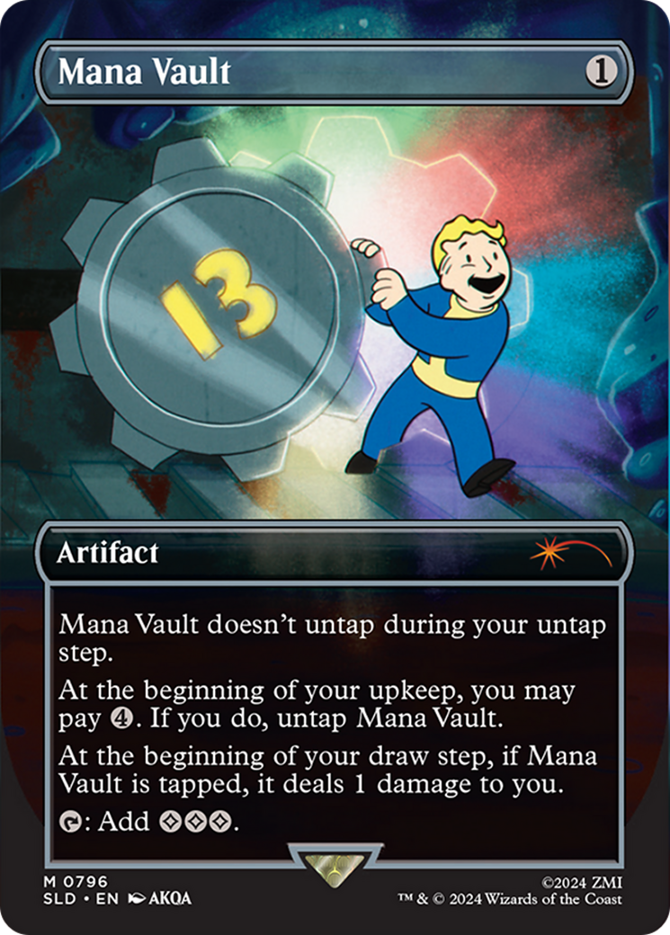 Mana Vault (Rainbow Foil) [Secret Lair Drop Series] | Dragon's Lair Comics and Fantasy Houston TX