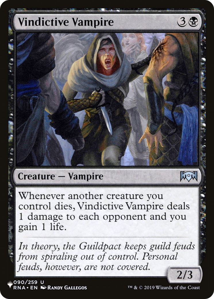 Vindictive Vampire [The List Reprints] | Dragon's Lair Comics and Fantasy Houston TX