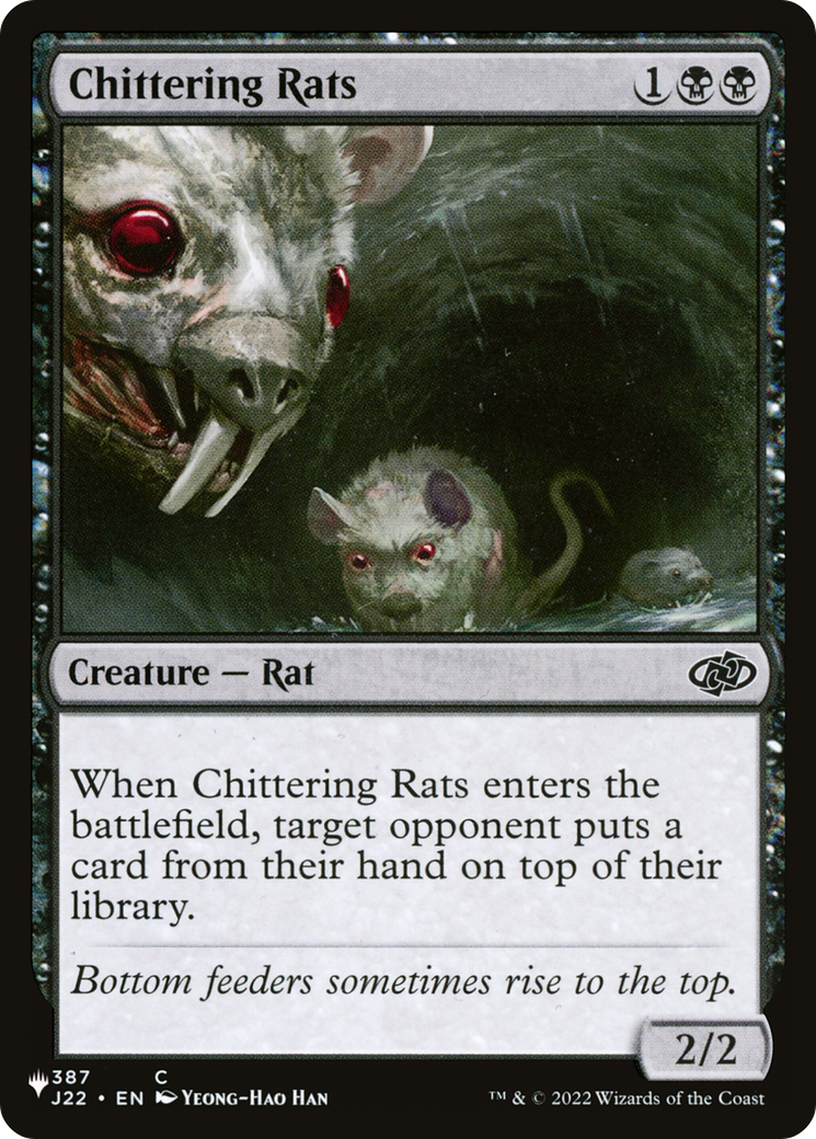 Chittering Rats [The List Reprints] | Dragon's Lair Comics and Fantasy Houston TX