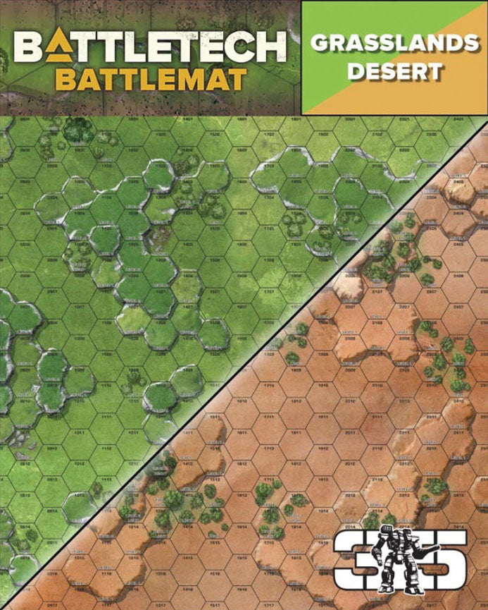 Battletech: Battle Mat - Grasslands/Desert | Dragon's Lair Comics and Fantasy Houston TX