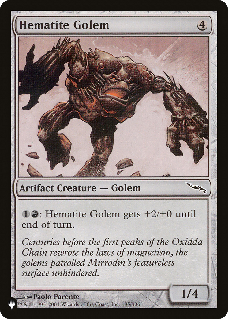 Hematite Golem [The List] | Dragon's Lair Comics and Fantasy Houston TX