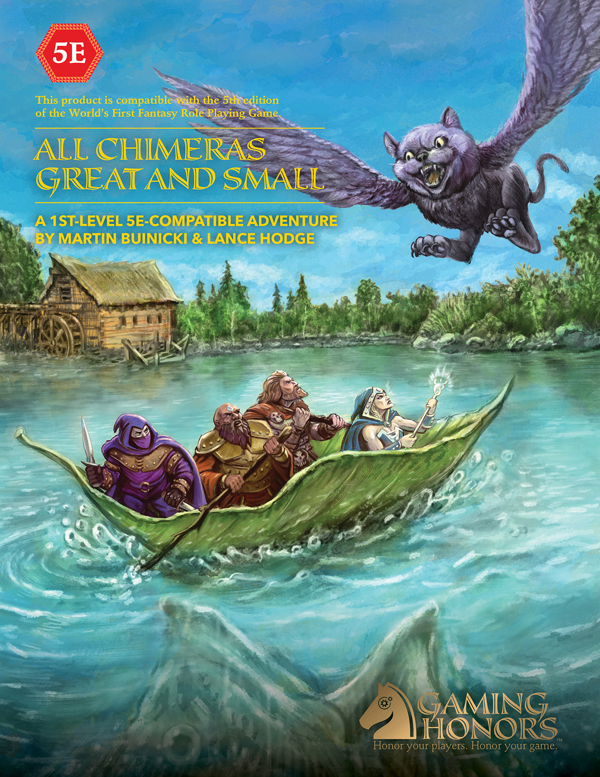 Gaming Honors RPG: All Chimeras Great and Small (5E) | Dragon's Lair Comics and Fantasy Houston TX