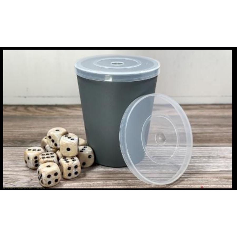 Chessex Clear Plastic Dice Cup Lid | Dragon's Lair Comics and Fantasy Houston TX