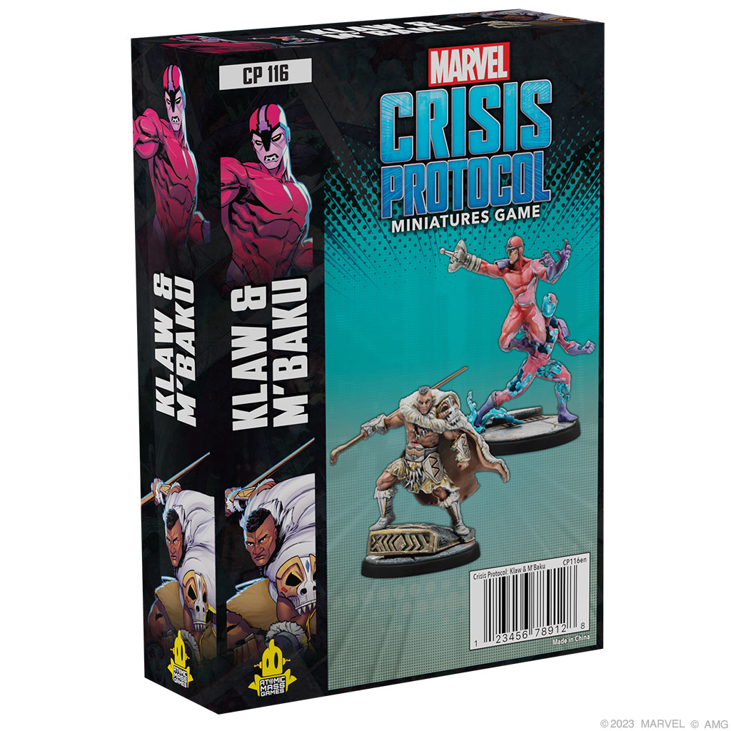 Marvel Crisis Protocol: Klaw & M'Baku | Dragon's Lair Comics and Fantasy Houston TX