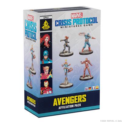 Marvel Crisis Protocol: Avengers affiliation pack | Dragon's Lair Comics and Fantasy Houston TX