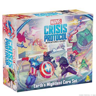 MARVEL: CRISIS PROTOCOL - EARTH'S MIGHTIEST CORE SET | Dragon's Lair Comics and Fantasy Houston TX