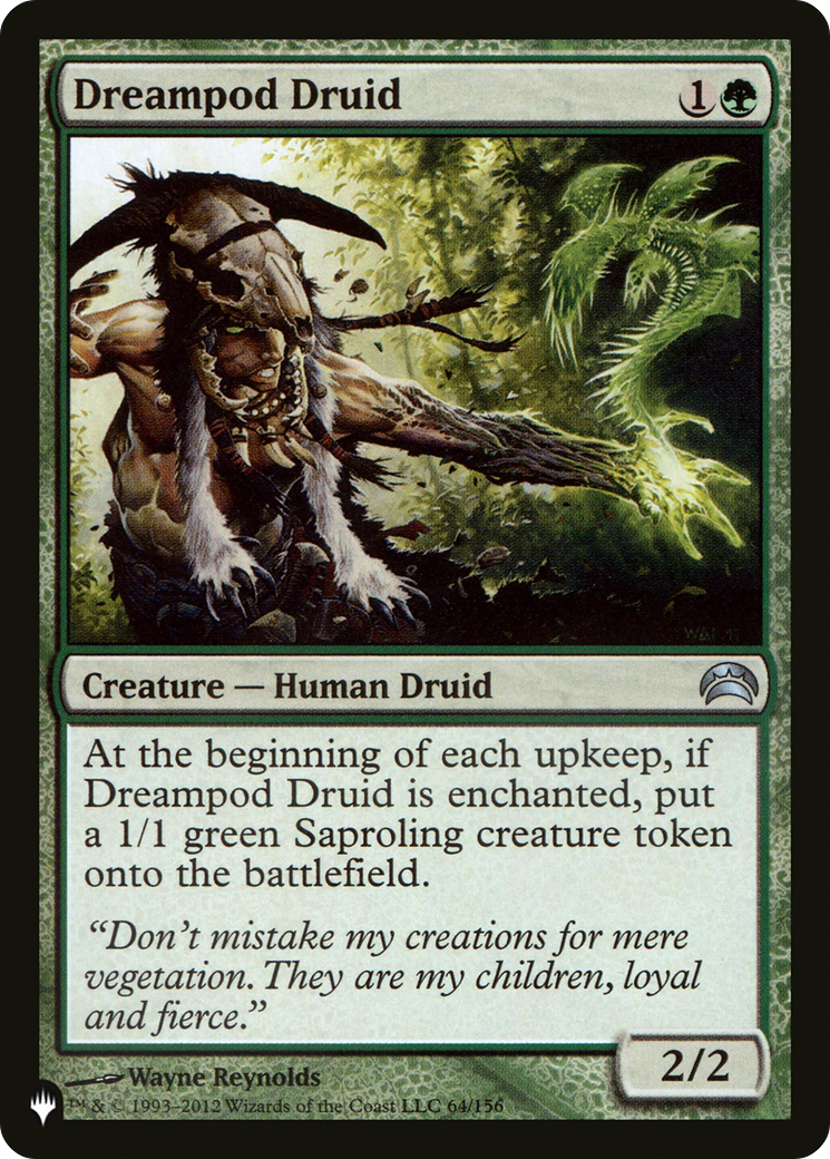 Dreampod Druid [The List Reprints] | Dragon's Lair Comics and Fantasy Houston TX