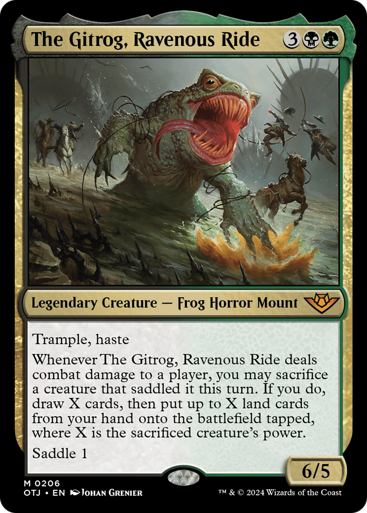 The Gitrog, Ravenous Ride [Outlaws of Thunder Junction] | Dragon's Lair Comics and Fantasy Houston TX