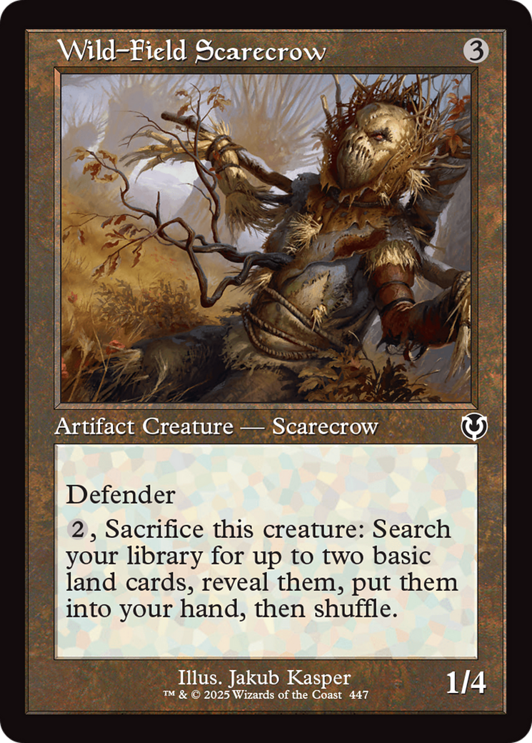 Wild-Field Scarecrow (Retro Frame) [Innistrad Remastered] | Dragon's Lair Comics and Fantasy Houston TX