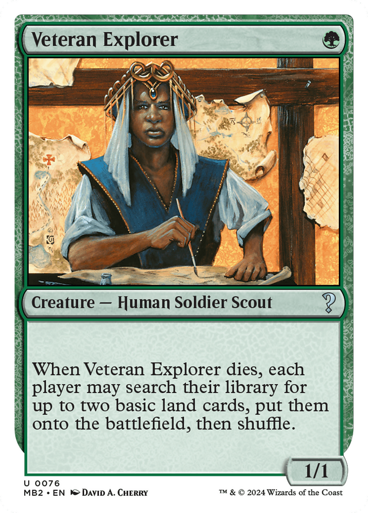 Veteran Explorer (White Border) [Mystery Booster 2] | Dragon's Lair Comics and Fantasy Houston TX