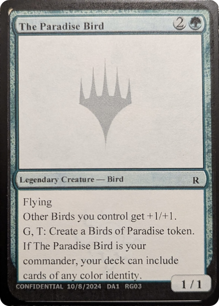 The Paradise Bird [Mystery Booster 2 Playtest Cards] | Dragon's Lair Comics and Fantasy Houston TX