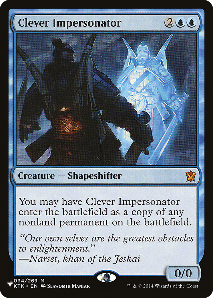 Clever Impersonator [The List] | Dragon's Lair Comics and Fantasy Houston TX