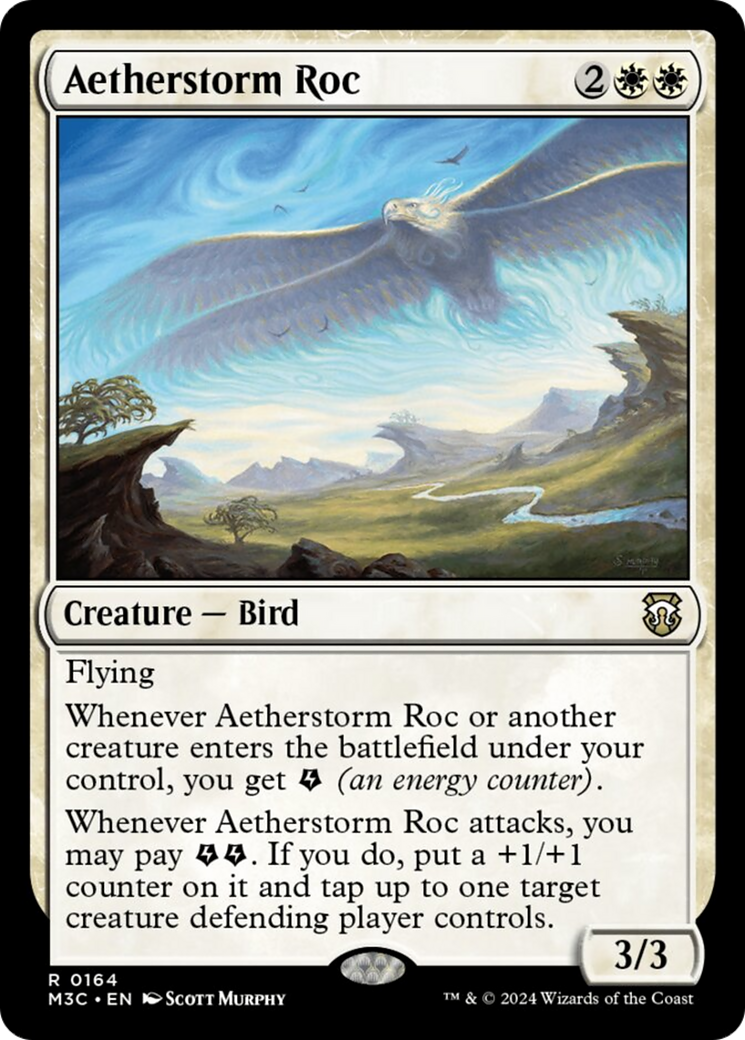 Aetherstorm Roc [Modern Horizons 3 Commander] | Dragon's Lair Comics and Fantasy Houston TX