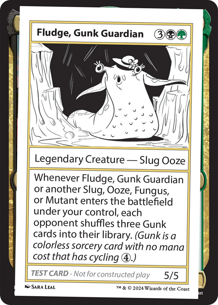 Fludge, Gunk Guardian [Mystery Booster 2 Playtest Cards] | Dragon's Lair Comics and Fantasy Houston TX