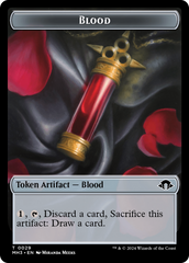 Blood // Energy Reserve Double-Sided Token [Modern Horizons 3 Tokens] | Dragon's Lair Comics and Fantasy Houston TX