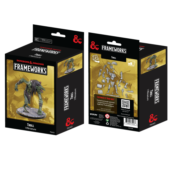 Wizkids Dungeons & Dragons Frameworks: Troll | Dragon's Lair Comics and Fantasy Houston TX