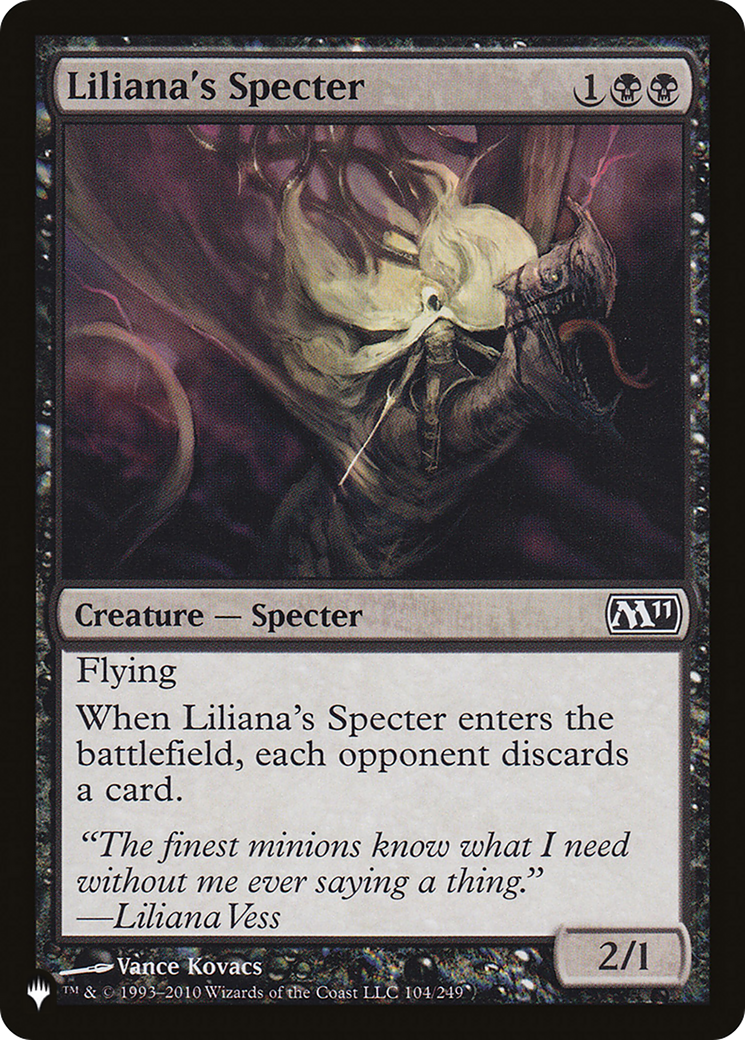 Liliana's Specter [The List Reprints] | Dragon's Lair Comics and Fantasy Houston TX