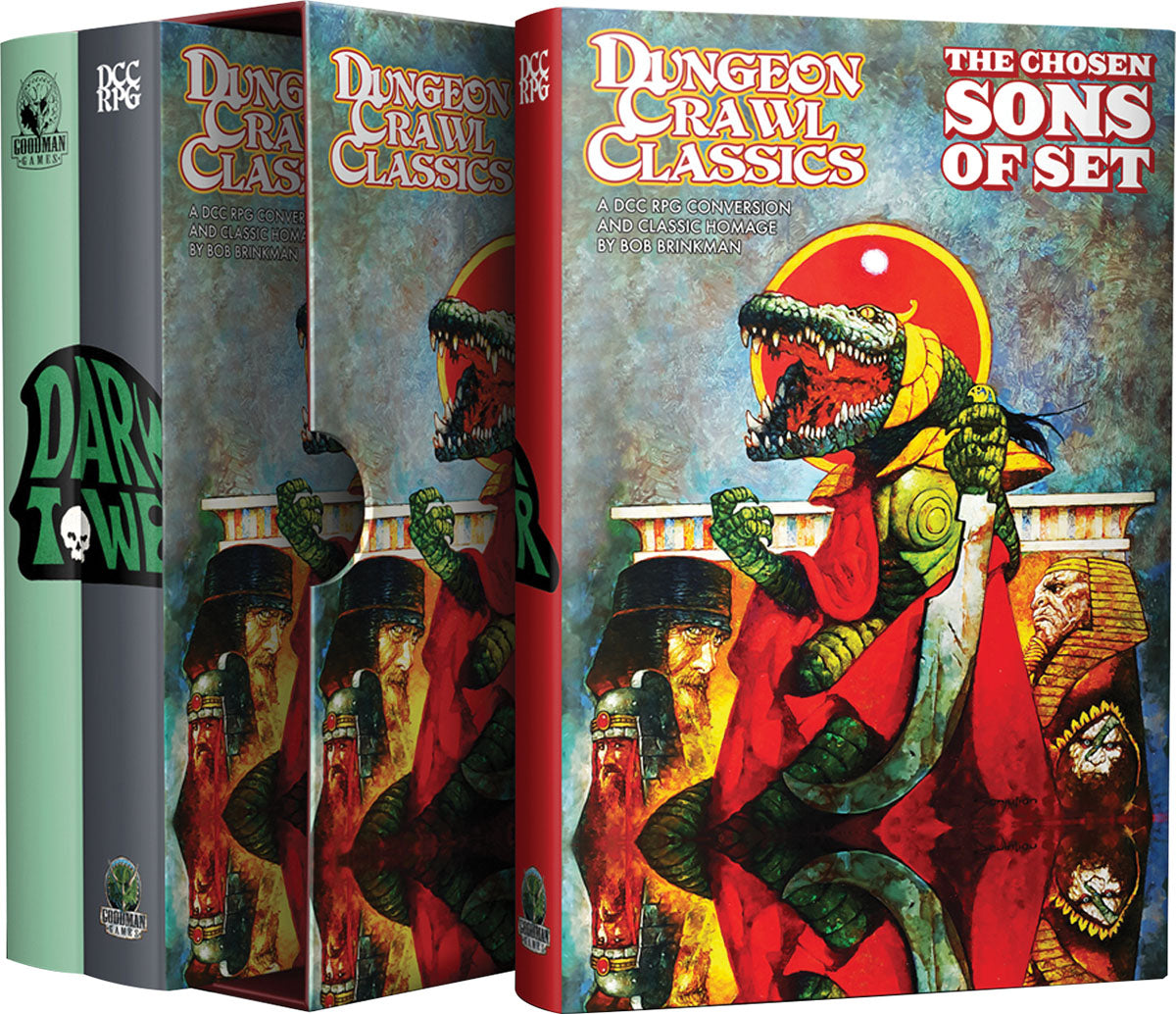 Dungeon Crawl Classics RPG: Dark Tower 3-Volume Slipcase Set | Dragon's Lair Comics and Fantasy Houston TX