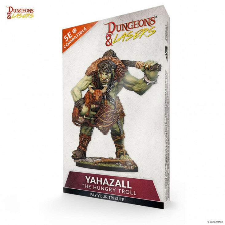 Dungeons and Lasers: Miniatures Yahazzal, The Hungry Troll | Dragon's Lair Comics and Fantasy Houston TX