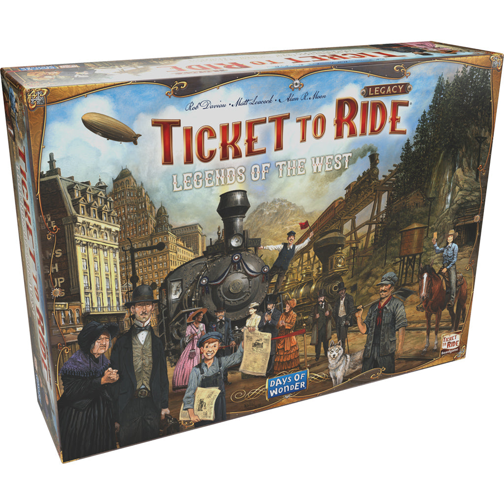 Ticket to Ride Legacy: Legends of the West | Dragon's Lair Comics and Fantasy Houston TX