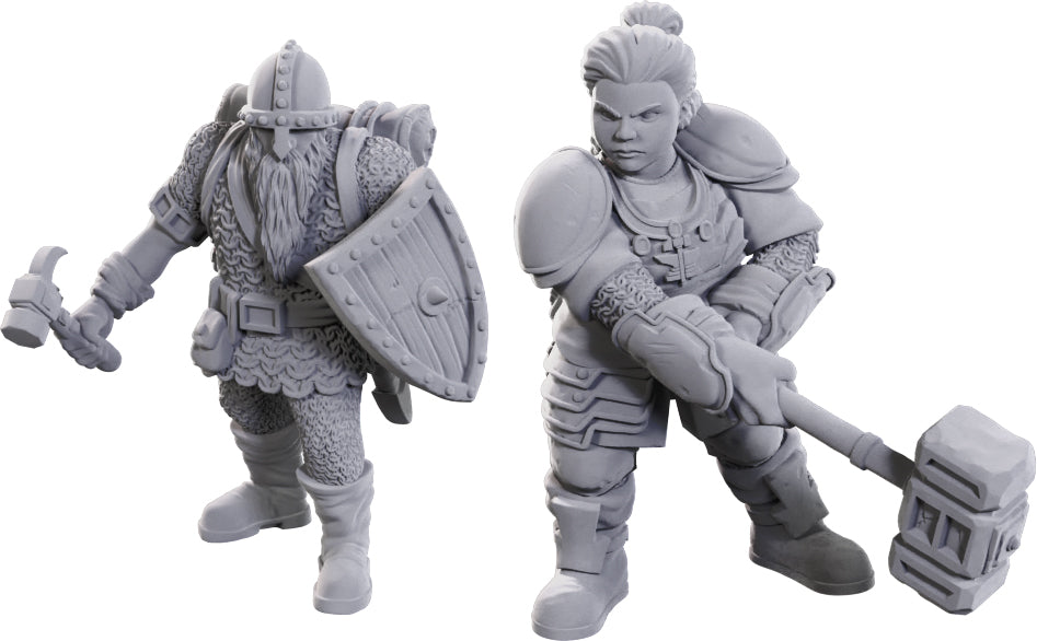 WizKids Dungeons & Dragons Nolzur's Marvelous Unpainted Miniatures: Limited Edition 50th Anniversary - Dwarves | Dragon's Lair Comics and Fantasy Houston TX