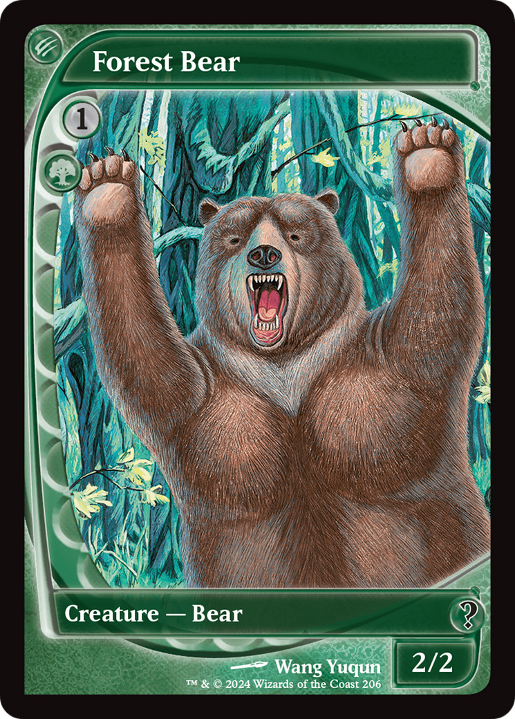 Forest Bear (Future Sight) [Mystery Booster 2] | Dragon's Lair Comics and Fantasy Houston TX