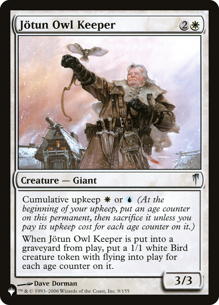 Jotun Owl Keeper [The List Reprints] | Dragon's Lair Comics and Fantasy Houston TX