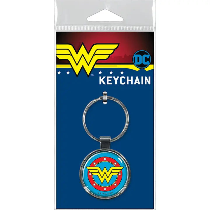 Dc Comics Wonder Woman Logo Keychain | Dragon's Lair Comics and Fantasy Houston TX