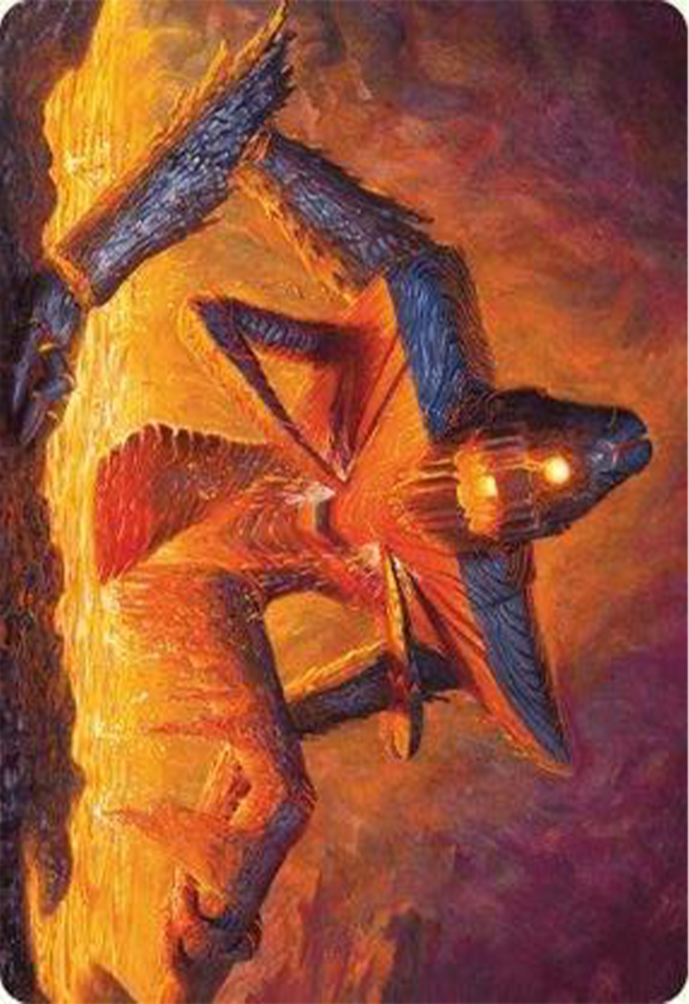 Molten Gatekeeper Art Card [Modern Horizons 3 Art Series] | Dragon's Lair Comics and Fantasy Houston TX