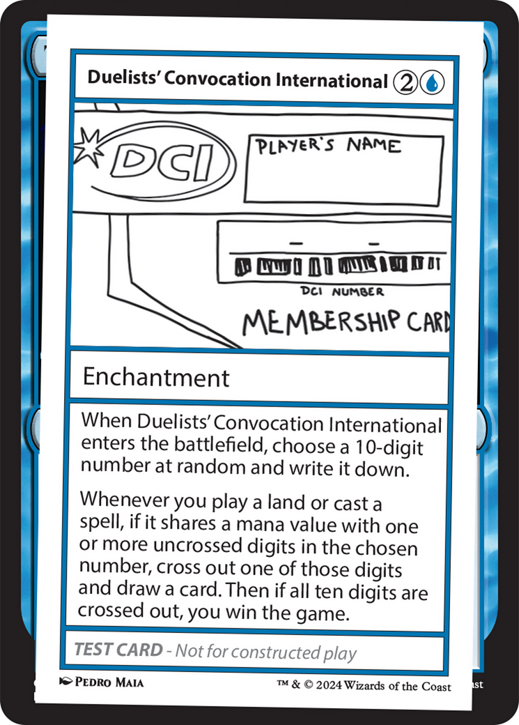 Duelists' Convocation International [Mystery Booster 2 Playtest Cards] | Dragon's Lair Comics and Fantasy Houston TX