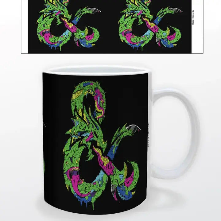 Pyramid America: Dungeons and Dragons - Monster Amp 11 oz. Ceramic Mug | Dragon's Lair Comics and Fantasy Houston TX