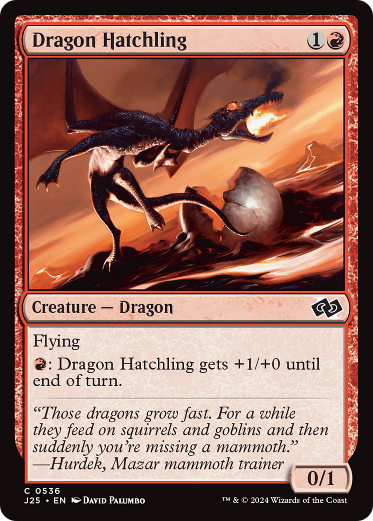 Dragon Hatchling [Foundations Jumpstart] | Dragon's Lair Comics and Fantasy Houston TX