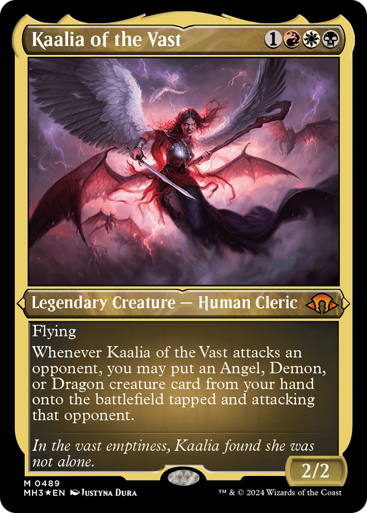 Kaalia of the Vast (Foil Etched) [Modern Horizons 3] | Dragon's Lair Comics and Fantasy Houston TX