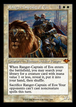 Ranger-Captain of Eos (Retro Foil Etched) [Modern Horizons] | Dragon's Lair Comics and Fantasy Houston TX