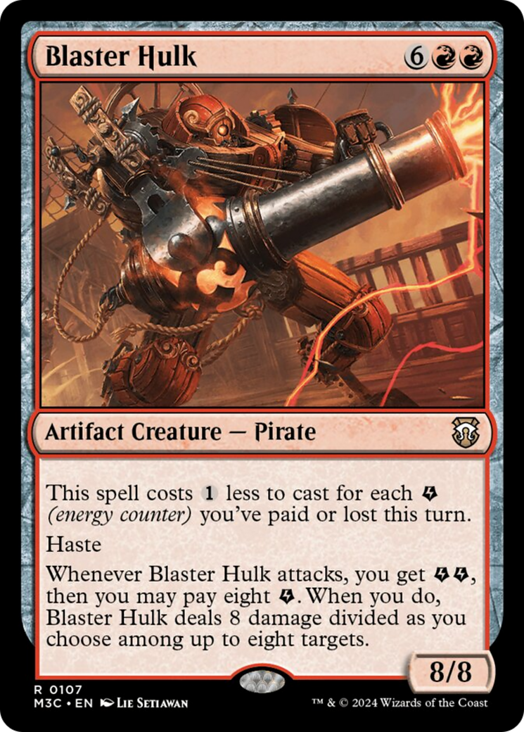 Blaster Hulk [Modern Horizons 3 Commander] | Dragon's Lair Comics and Fantasy Houston TX