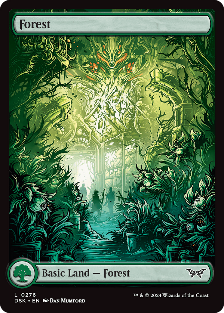 Forest (276) - Full Art [Duskmourn: House of Horror] | Dragon's Lair Comics and Fantasy Houston TX