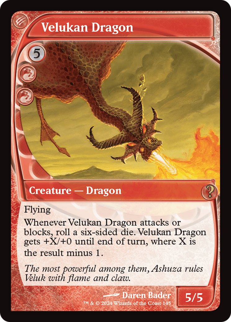 Velukan Dragon (Future Sight) [Mystery Booster 2] | Dragon's Lair Comics and Fantasy Houston TX