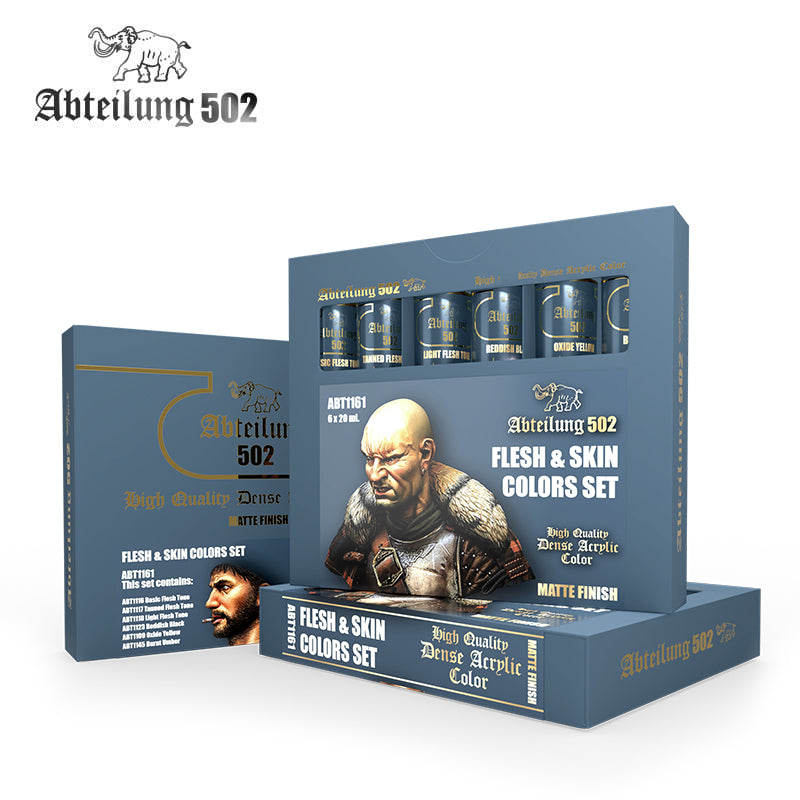 AK Interactive Flesh and Skin Colors Paint Set | Dragon's Lair Comics and Fantasy Houston TX