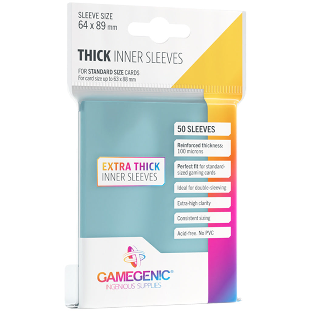 Gamegenic Thick Inner Sleeves | Dragon's Lair Comics and Fantasy Houston TX