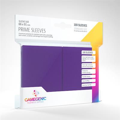 Gamegenic Prime Card Sleeves: Purple | Dragon's Lair Comics and Fantasy Houston TX