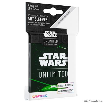 The Star Wars ™: Unlimited Art Sleeves Black Green | Dragon's Lair Comics and Fantasy Houston TX