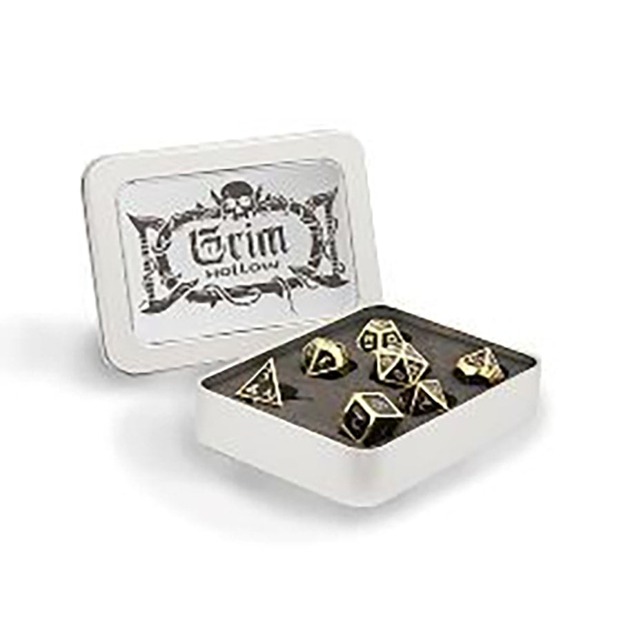 Grim Hollow: Metallic Dice | Dragon's Lair Comics and Fantasy Houston TX